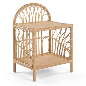 Étagère de chevet en rotin fabriquée au Vietnam matériau écologique utilisé pour la décoration de la maison étagère en gros - Product Image 1