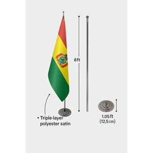 Bolivie Officiel Intérieur Durable Nylon Polyester Vinyle Soie Aluminium Numérique Automobile Assurance Éducation Agence de Voyage - Product Image 6