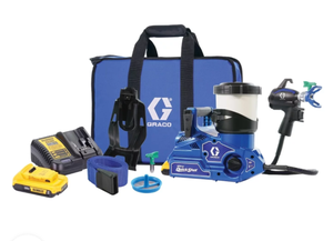 Kit de pulvérisateur de peinture sans air haute précision avec pistolet de pulvérisation portatif à batterie, utilisation professionnelle compacte - Product Image 2