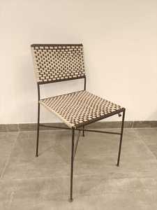 เก้าอี้รับประทานอาหารทำจากปอกระเจาธรรมชาติเก้าอี้รับประทานอาหารทำจากปอกระเจาแบบเรียบง่าย - Product Image 3