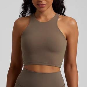 Sujetador deportivo para mujer más vendido, ropa de entrenamiento de Fitness de un hombro a la moda, característica transpirable - Product Image 5