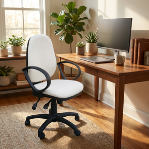 Contemporary Modern Ergonomic Office Chair Hell Design Adjustable Headrest Executive Leather Chair Iron Steel for Comfort - Product Image 4