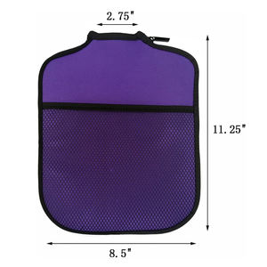 Nouveau design de couverture de raquette de pickleball en néoprène Offre Spéciale de logo personnalisé de couverture extérieure de pagaie de pickleball en néoprène - Product Image 4