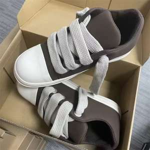 New luxury series solid-color patchwork style fashionable men's and women's sports casual walking shoes and casual shoes - Product Image 3