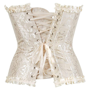 OEM Service Sexy Femmes Gothique Steampunk Respirant Body Shaping Lace up Corset Bustier Top - Product Image 2