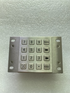 Kmy3502b 4x4 i65 स्टेनलेस स्टील संख्यात्मक धातु कीपैड के लिए वाटरप्रूफ सिलिकॉन कवर के साथ वाटरप्रूफ सिलिकॉन कवर - Product Image 3