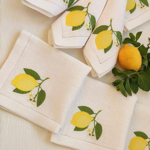 Serviettes en coton blanc | Serviettes en tissu d'hôtel brodées | Vente en gros de cadeaux personnalisés - Product Image 6