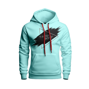 Sweat à capuche épais en molleton tricoté pour homme grande taille, épaules tombantes, 100 % coton écologique, hiver - Product Image 1