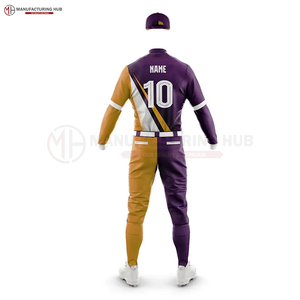 Uniforme de béisbol transpirable personalizado superventas, uniforme de béisbol de alta calidad al por mayor, uniforme de béisbol por sublimación - Product Image 3