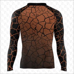 OEM Rash Guard and Spats Set Negro Rush Guard Hombres Rash Guard Top Ropa deportiva Premium Todos los deportes Unisex con personalización - Product Image 3