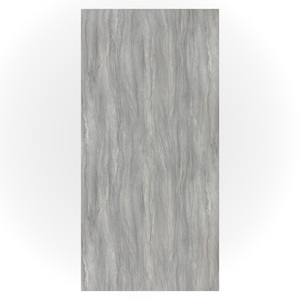 12509 Travertino Grigio Acabado Piedra Oscura Material HPL Diseño Moderno Revestimiento Decorativo de Piedra para Uso Interior Hecho en Italia - Product Image 1