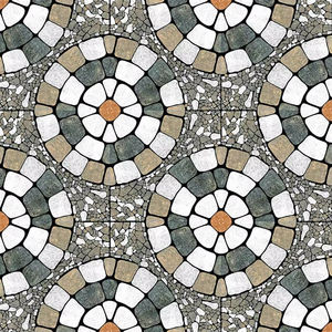 Azulejo de suelo de porcelana pulida Villa mármol piedra China metálico AAA ácido superficie Interior 40x40cm azulejos - Product Image 1