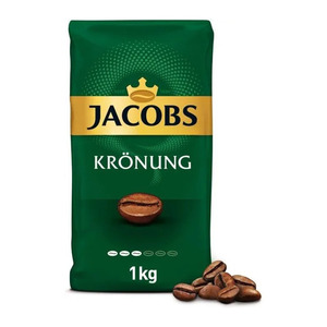Jacobs Kronung Caffe Crema 500g Paquete de café molido Sabor equilibrado Jacobs Kronung 1kg Café en grano entero Premium Crema Espresso - Product Image 2