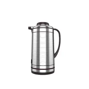 Eco-friendly Large Capacity from 1l to 1,6l Stainless Steel Vacuum Insulated Coffee Carafe Thermos Water Pot