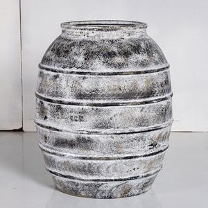 Grands pots de fleurs et jardinières en fibre de verre personnalisés, effet mat brillant en résine pour intérieur/extérieur - Product Image 3