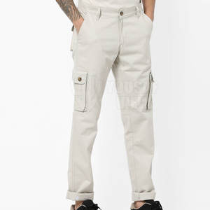Pantalon Cargo pour Hommes de Couleur Personnalisée multi-Poches Pantalons pour Hommes Marque Privée Pantalons Cargo pour Hommes Lavés à Vendre - Product Image 1