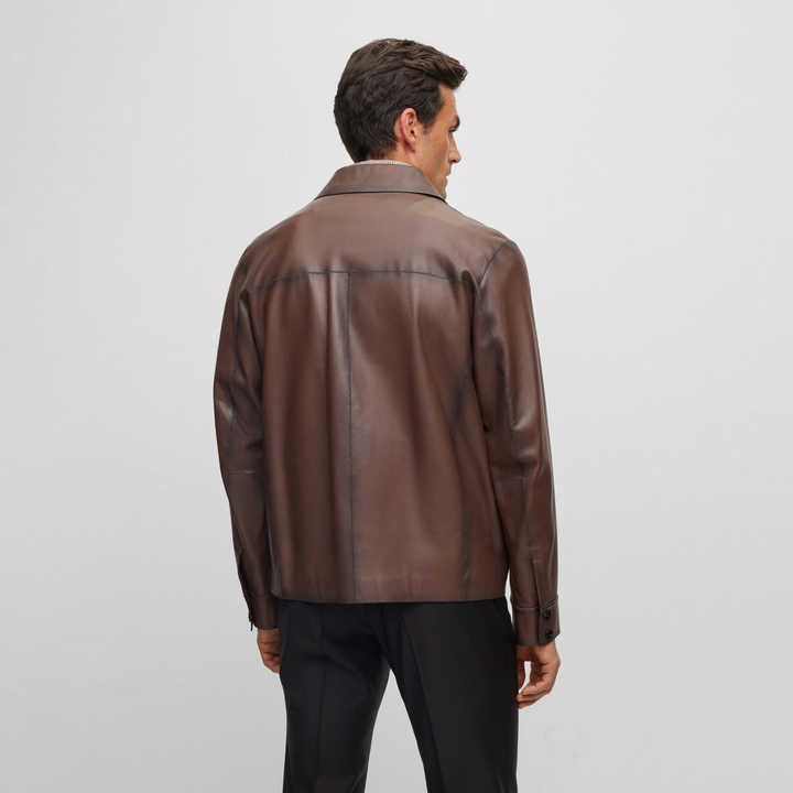 Latest Design Puffer Jacket, Winter Jacket Men Online Sale Price Pakistan Manufacture Made Logo Leather Jacket for Men