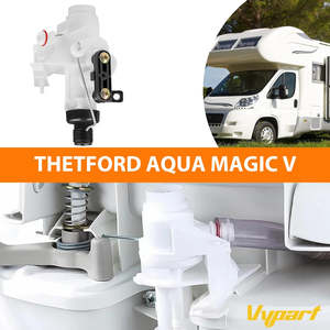 31705 Replacement Water Valve Kit Plastic Material for Thetford Aqua-<b>Magic</b> V High and Low <b>Models</b> Caravans - Product Image 6