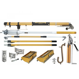 Nuovo Set Completo TapeTechs per Nastratura e Finitura Cartongesso 10/12 con Scatole per Nastratura, Pompa, Rullo Angolare a Collo d'Oca - Product Image 1