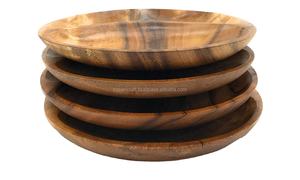 Plateaux de service en bois faits à la main Ustensiles de cuisine de vente chaude pour la maison Hôtel & Restaurant Produit de gros - Product Image 3