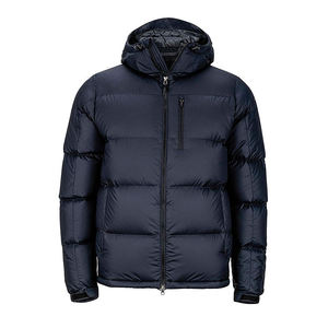 Veste d'hiver matelassée en toile pour homme, imperméable, coupe-vent, respirante, logo frontal, légère, décontractée - Product Image 1