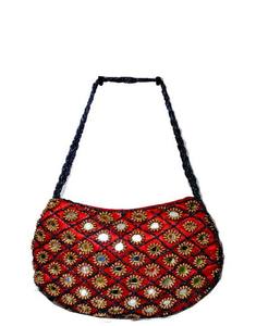 Bolsos de mano bordados de seda hechos a mano para mujer, para boda, fiesta de noche, estilo Vintage, dos bolsos de mano geométricos para novia - Product Image 2