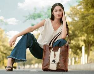 Sac à main en cuir pour femmes, fourre-tout en fourrure élégante, fait à la main, nouveau Style de Shopping pour femmes - Product Image 1