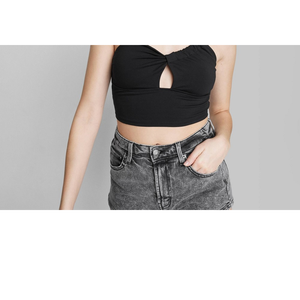 Top Nero Traforato da Donna Wild Fable, Taglia XXS, Traspirante - Product Image 3