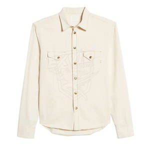 Chemises en jean pour hommes sur mesure, à manches longues, à séchage rapide et respirantes, à personnaliser - Product Image 4