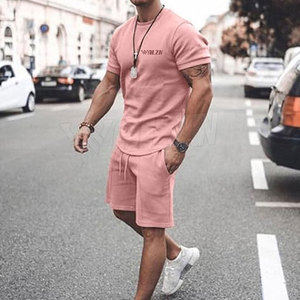 Hecho en el mejor material Camisa de entrenamiento de MOQ bajo y conjunto corto Camisa de entrenamiento ligera hecha a medida y conjunto corto - Product Image 4