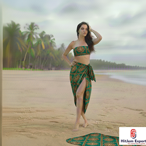 Premium Polyester <b>Sarong</b> Pareo Lightweight <b>Womens</b> Summer Beach Wrap Fashion Cover Up for Holiday Travel - Product Image 6