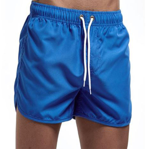 Pantalones cortos de playa en blanco multicolor con estampado de logotipo personalizado para hombre, pantalones cortos informales de verano para hombre, traje de baño corto para hombre al por mayor - Product Image 1
