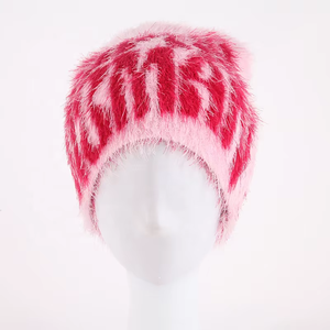 Gorros con forro polar de primera calidad, venta al por mayor, gorros cómodos y cálidos, ligeros y duraderos hechos a medida para Jacquard de invierno - Product Image 2