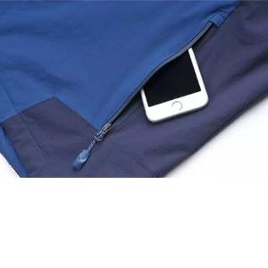 Windproof Softshell Jacket Customizable Outdoor Waterproof Zipper Closure Adjustable Collar 100% Polyester <b>Micro</b> <b>fleece</b> lining - Product Image 6