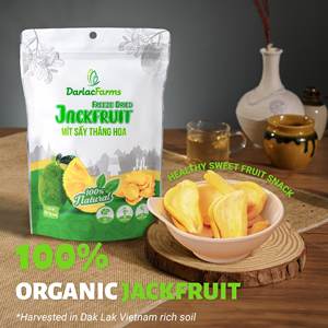 Goût sucré, texture croustillante, prêt à consommer, durée de conservation de 24 mois, tranches en vrac, jackfruit du Vietnam, 100% original, jackfruit lyophilisé - Product Image 2