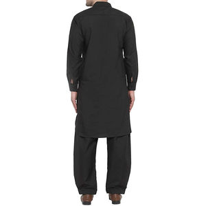 Vêtement Shalwar Kameez pour homme en coton 100% de fabrication en gros, style pakistanais musulman décontracté, disponible en toutes tailles - Product Image 4