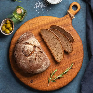 Vente en gros de planche à découper en bois d'acacia rectangulaire massif Bloc à découper en palissandre Mobilier de cuisine du fabricant - Product Image 1