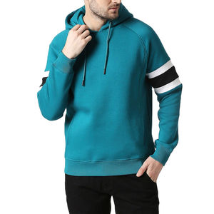 Sudadera con capucha de algodón 100% de alta calidad para hombre OEM, Color sólido, cremallera, cordón térmico forrado, superventas de invierno - Product Image 6