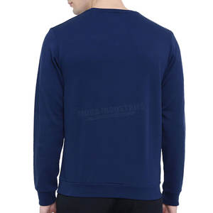 Sudadera básica de cuello redondo de ajuste Regular para hombre, atuendo de gimnasio, sudaderas informales para hombre - Product Image 3