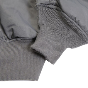 Blouson d'aviateur d'hiver décontracté pour hommes avec logo personnalisable, design à fermeture éclair, col rond solide, Offre Spéciale bon marché fabriqué au Pakistan - Product Image 5