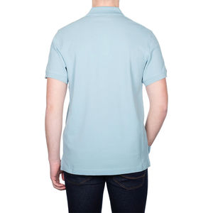 Precio bajo, venta al por mayor, camisas de manga corta de alta calidad para hombres, camisetas de cuello con estampado de logotipo bordado para hombres, camisas ajustadas de golf - Product Image 3