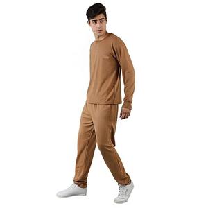 Ensemble de survêtement en jersey et pantalon pour homme, 100% coton, manches longues, fabrication en usine, en vrac, haute qualité, couleur personnalisée, hiver - Product Image 4