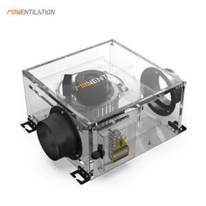 Souffleur intelligent à faible bruit avec débit de 2500 m³/h, filtration flexible (HEPA/Ion/Charbon), commande vocale et par application via Tuya - Product Image 6