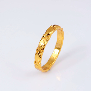 Anillo Geométrico Minimalista de Moda, Anillo Delicado de Latón para Mujer, Chapado en Oro de 18k, Estilo Boho, Joyería Simple, Venta al por Mayor/OEM/ODM - Product Image 1