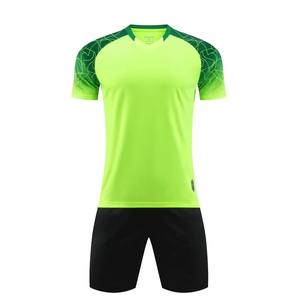 Maillot de football à manches courtes pour hommes à séchage rapide Ensemble de sport uniforme d'entraînement et de compétition pour enfants et adultes - Product Image 2