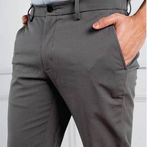 กางเกงสังกะสี2023สำหรับผู้ชายกางเกงธุรกิจลำลองกางเกงบางเข้ารูปกางเกงชิโนออกแบบได้ตามต้องการ - Product Image 2