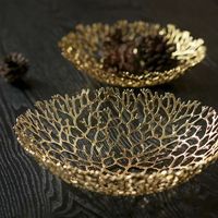 Plateau décoratif moderne en aluminium poli et verre miroir pour coiffeuse, accessoires de mariage, hôtel, Noël, fournitures Inde