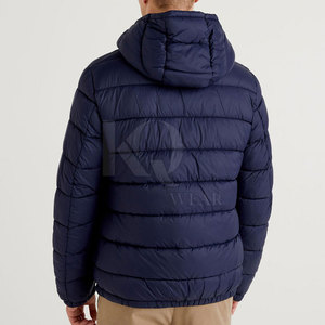 Stylish <b>Men</b> Bubble <b>Jacket</b> Insulated Reversible Winter Breathable Eco-Friendly <b>Lightweight</b> Soft Fabric Front Logo Outdoor Sports - Product Image 4