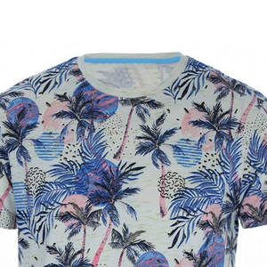 เสื้อยืดผู้ชายพิมพ์ลายแบบซับลิเมชั่น ผ้าฝ้าย 100% ทรงหลวม ระบายอากาศดี ขายดี ไม่ยับ รุ่นใหม่ล่าสุด เสื้อยืดซับลิเมชั่นสำหรับผู้ชาย - Product Image 2