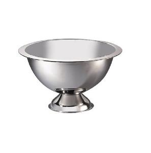 Bol à champagne rond en métal plaqué argent fait à la main bol de stockage de cocktail de vin en acier inoxydable pour les bars à la maison et les hôtels - Product Image 4